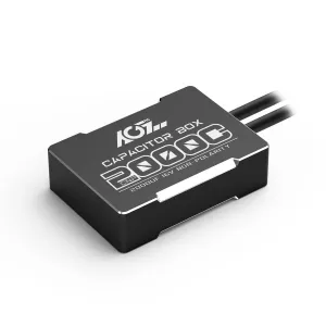 AGFRC 2000uF Mini RC Capacitor - 16V Non Polarity Low Impedance Capacitor with CNC Aluminum Case for RC Car Truck (CNP2000C)