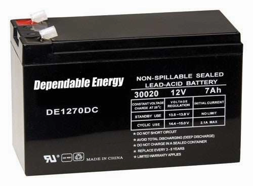 American Hunter Battery - Rechargeable 12v 7amp Tab Top
