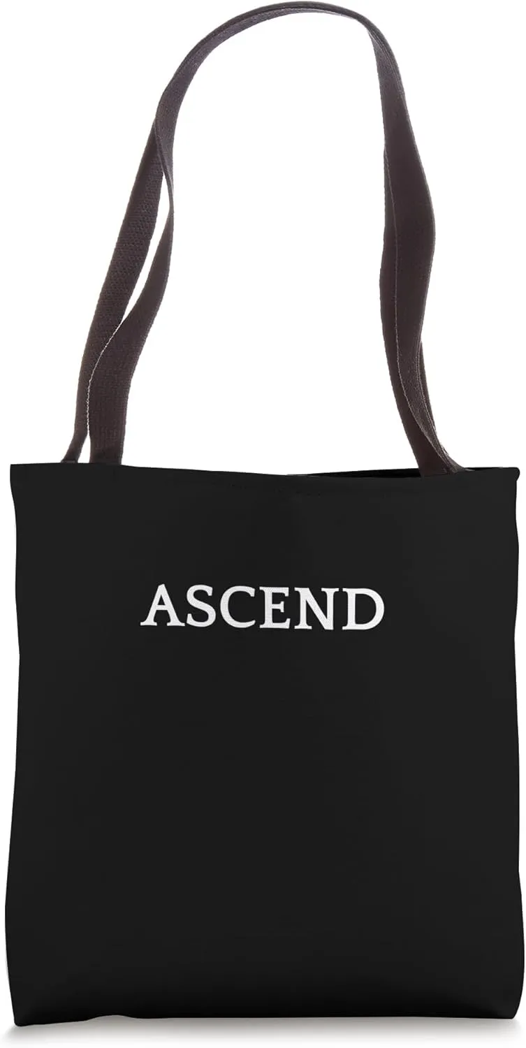ASCEND English word Apparel Tote Bag