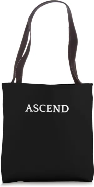 ASCEND English word Apparel Tote Bag