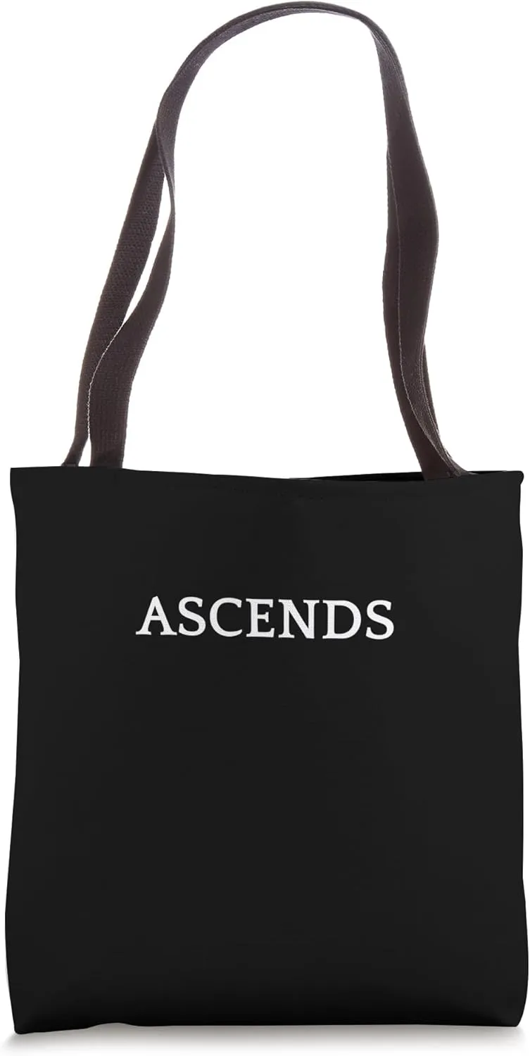 ASCENDS English word Apparel Tote Bag
