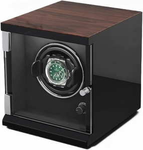 Automatic Watch Winder Box for 1/2/4/6/9/12/16 Watches 5 Rotation Modes for Men's and Women's Watches Storage Display Box
