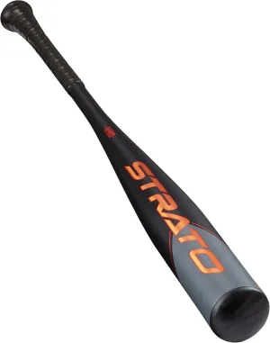 Axe Bat 2023 Strato (-3) BBCOR Baseball Bat, 1-Piece Armor Enhanced Alloy, Black/Grey/Copper