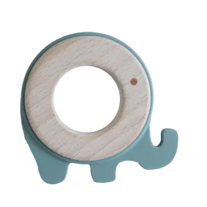 Back To Nature Teether Ring - Elephant