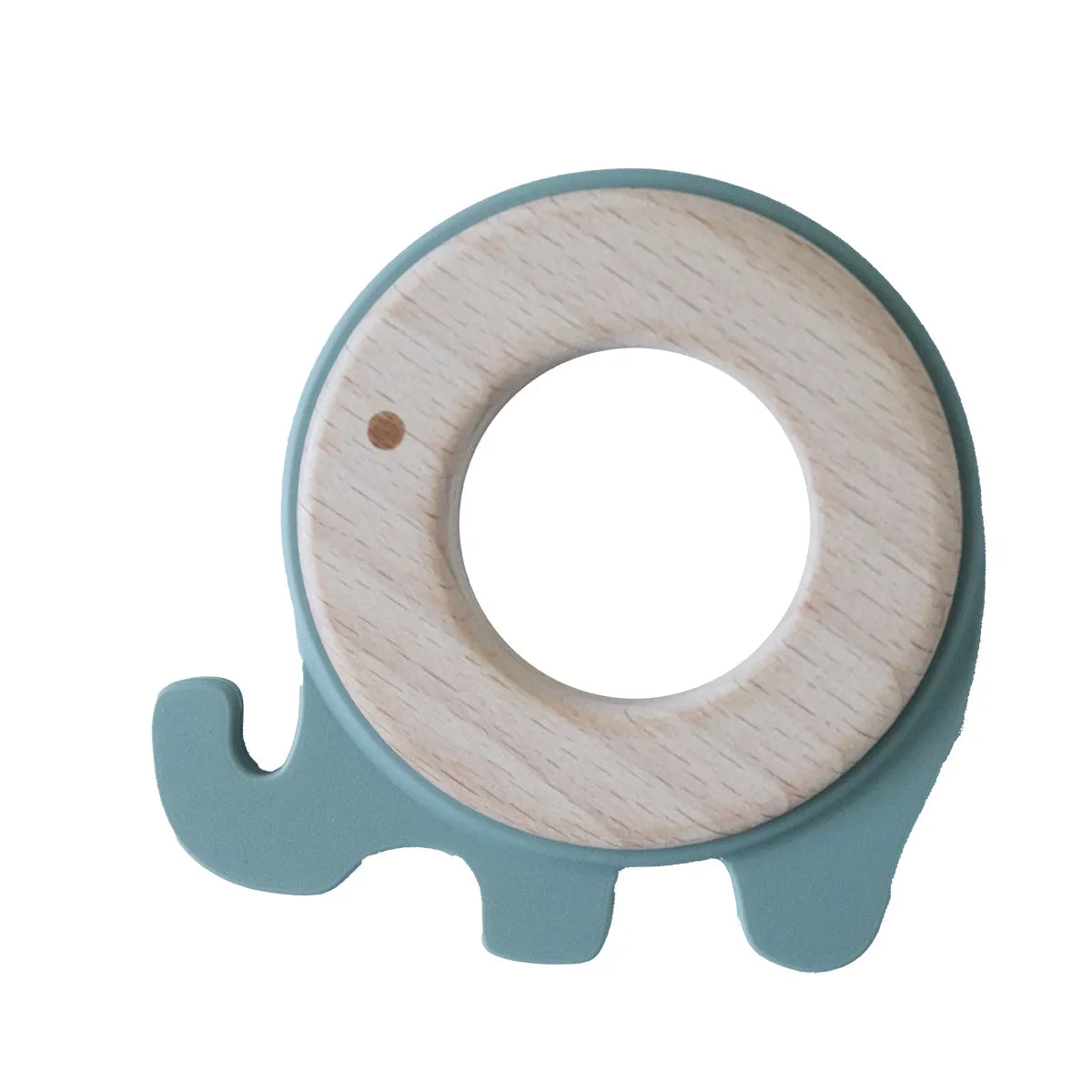 Back To Nature Teether Ring - Elephant