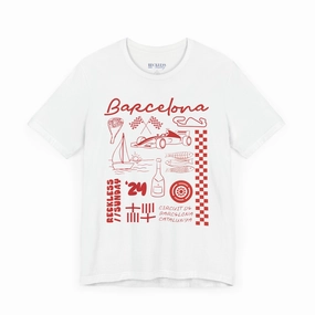 Barcelona Illustrated Series Lightweight T-Shirt