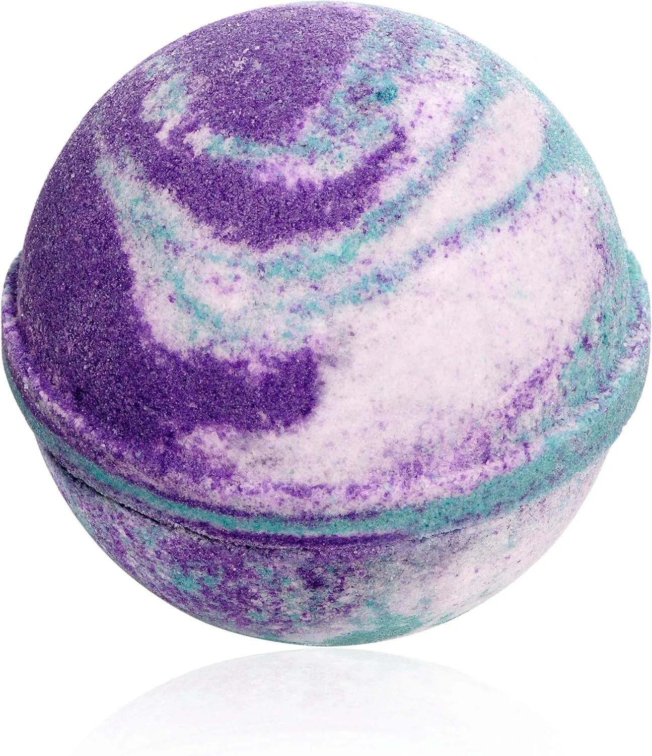 Bath Bomb with Surprise Ring Inside Mermaid Daydream Extra Large 10 oz. Made in USA (Ring Size 7)
