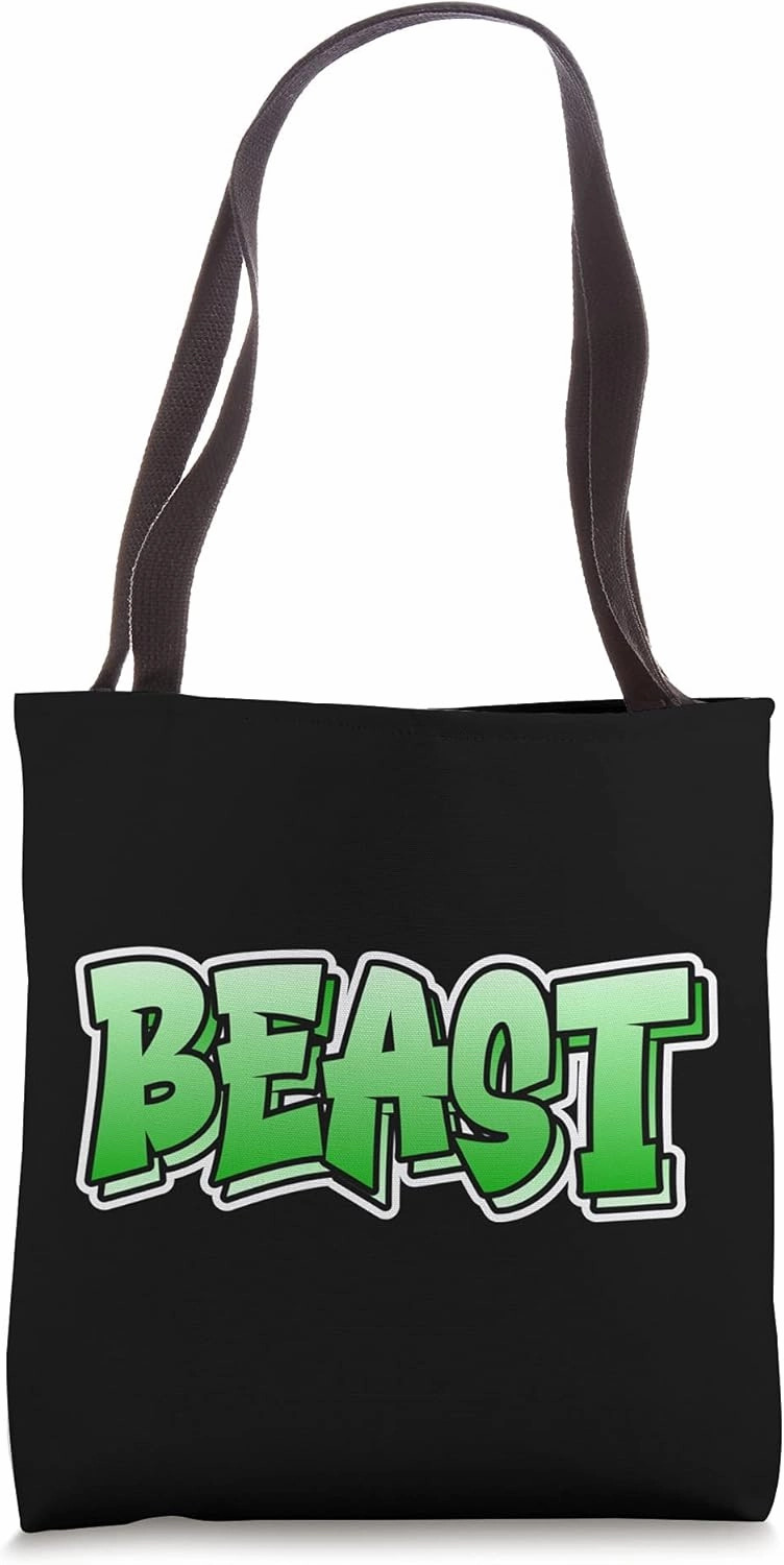 Beast | Graffiti Style Design That Says Beast Tote Bag