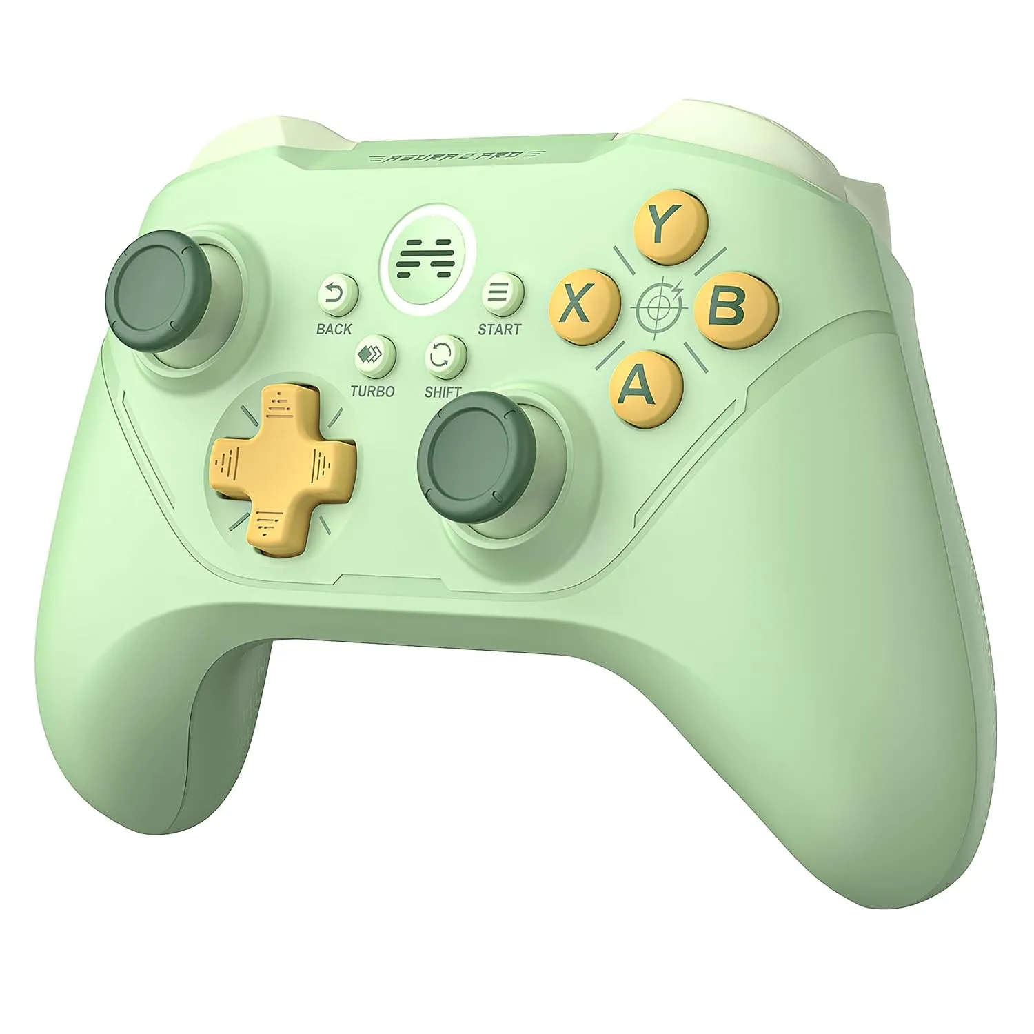 BEITONG Asura 2 Pro PC Game Controller Wireless Gamepad Joystick Hall Effect Trigger For Windows 7 8 10 11,Android TV,Steam,Tesla,Simulator,Mechanical Keys & D-pad/Advanced Buttons (Avocado)
