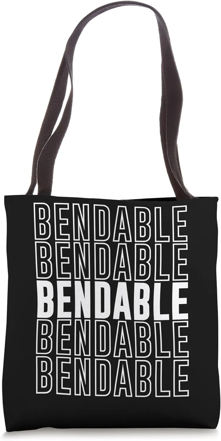 Bendable Tote Bag