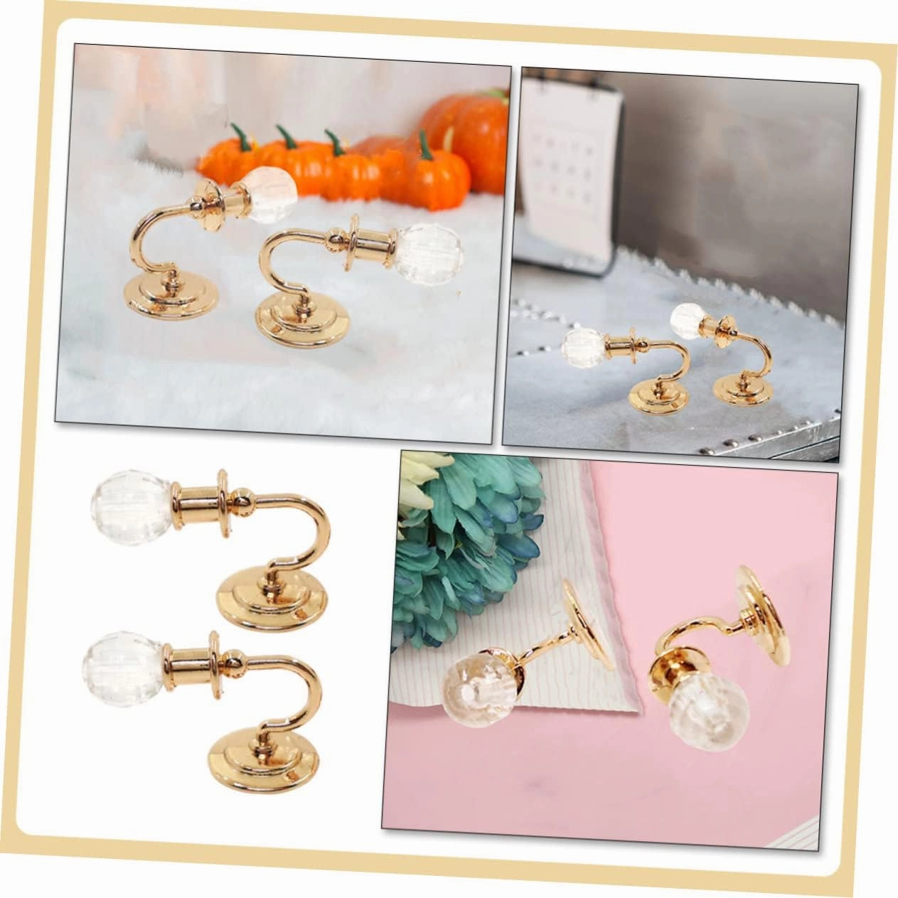 BESPORTBLE 5 Pairs Accessories Mini Lights Miniature Dollhouse Lamps Wall Lamp Model Mini Wall Light Decorative for Layout
