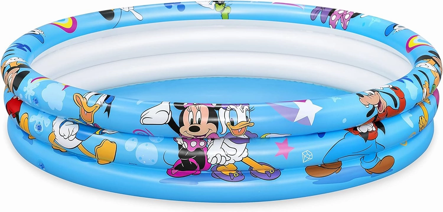BESTWAY Disney Junior Mickey & Friends Inflatable Pool 122x122cm Multicolor
