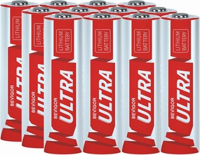 BEVIGOR AA Lithium Batteries 12Pack Ultra, 3500mAh 1.5V Double A Lithium Battery, Longer Lasting AA Batterie for Blink Smart Lock Deadbolt, Aralm System etc High-Tech Devices, Non-Rechargeable