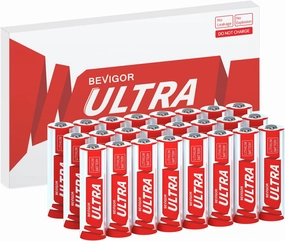 BEVIGOR AA Lithium Batteries 24Pack Ultra, 3500mAh 1.5V Double A Lithium Battery, Longer Lasting AA Batterie for Blink Camera Smart Lock Deadbolt, Aralm System etc High-Tech Devices, Non-Rechargeable