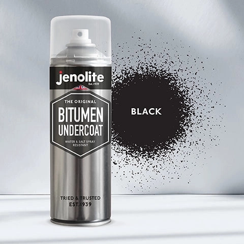 Bitumen Undercoat Anti-Corrosion Spray Paint | 500ml | BLACK
