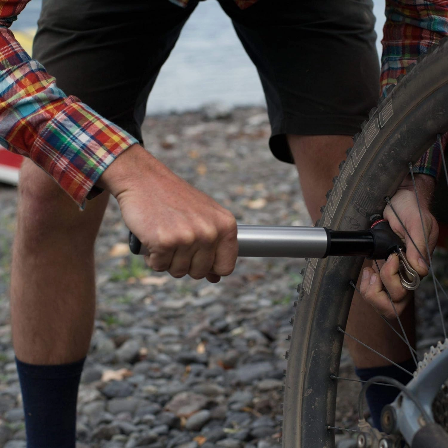 Blackburn Mammoth 2Stage Anyvalve Bike Mini-Pump
