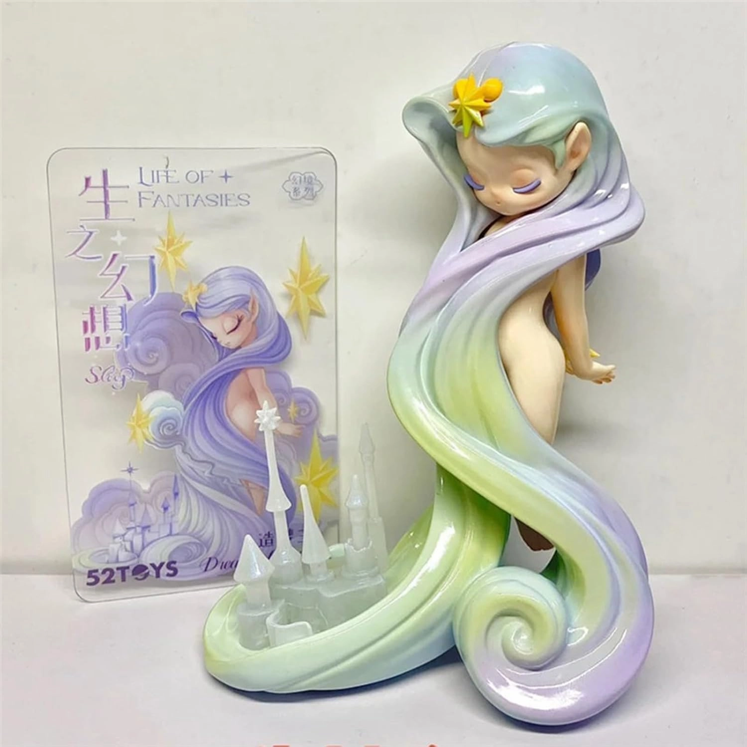 Blind Box Figures Toys,4.7" Cute Mini Dolls Kawaii Secret Realm Elves Series PVC Blind Box Doll Collectable Action Figure for Birthday Party Gift Toys (Elf Series6-1pack)