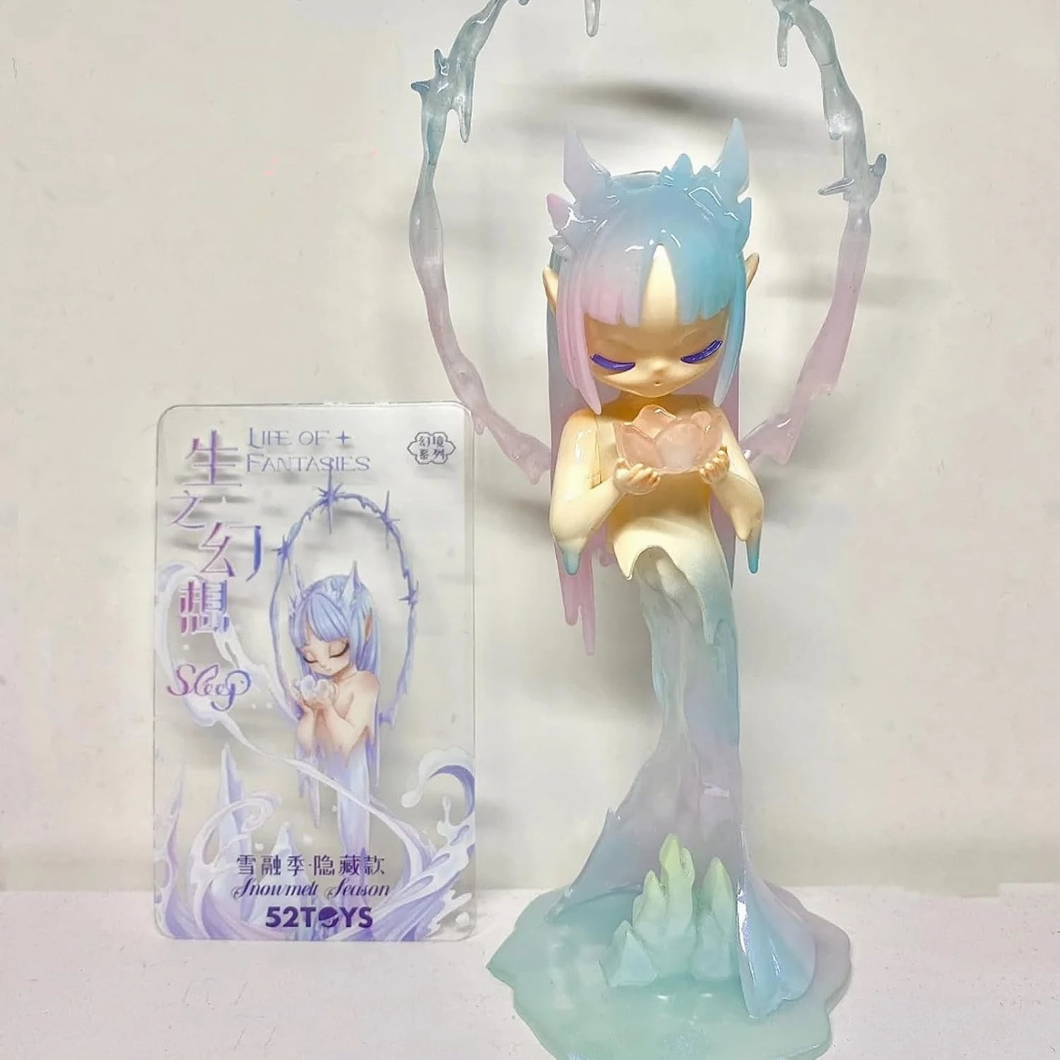 Blind Box Figures Toys,4.7" Cute Mini Dolls Kawaii Secret Realm Elves Series PVC Blind Box Doll Collectable Action Figure for Birthday Party Gift Toys (Elf Series6-1pack)