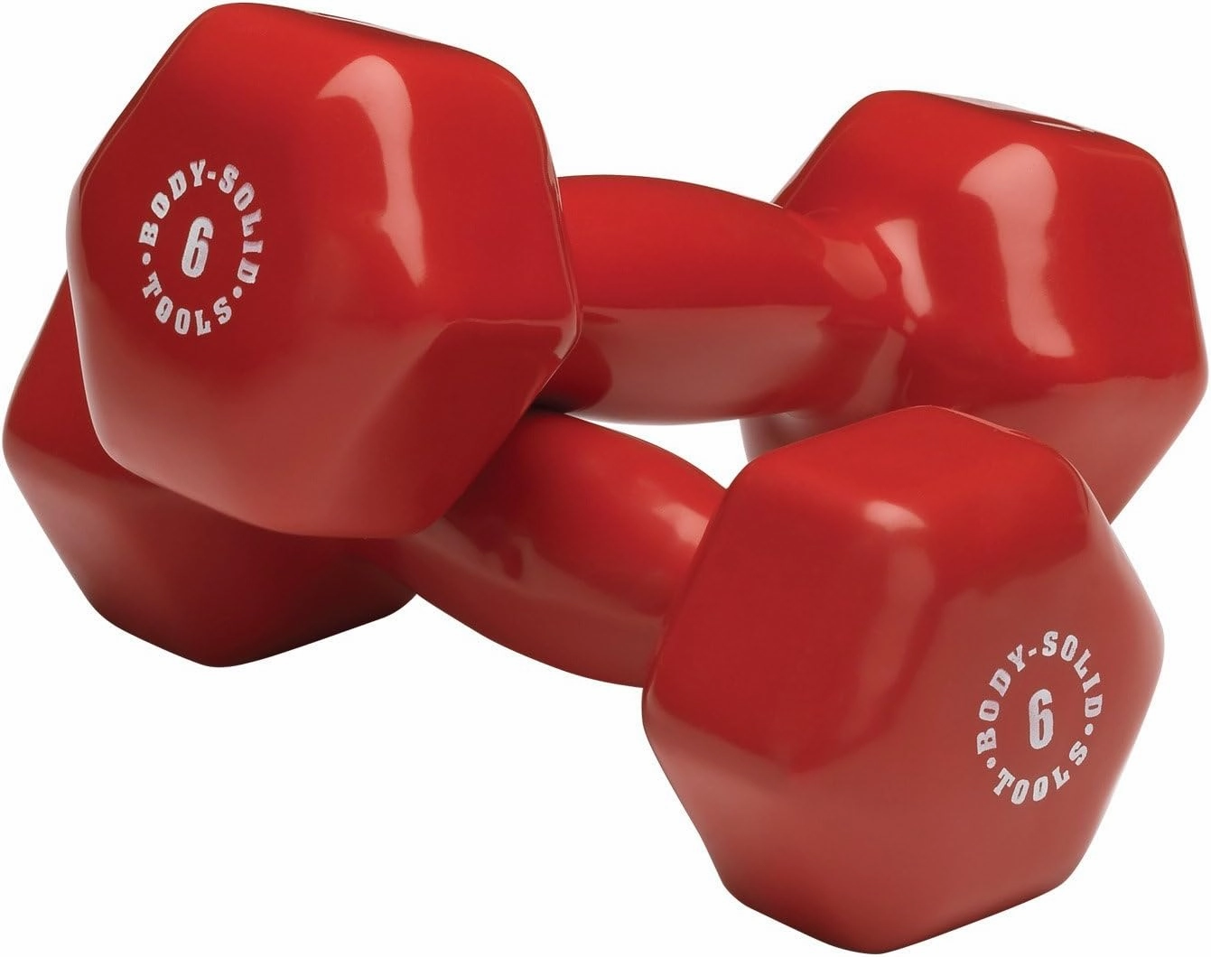 Body-Solid Tools Vinyl Dumbbells