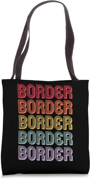 Border Tote Bag