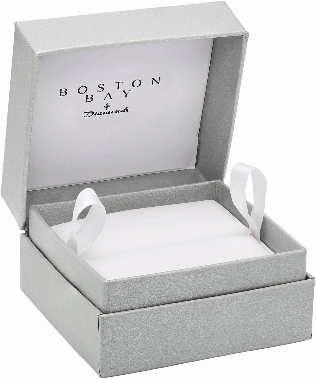 Boston Bay Diamonds 14K Yellow Gold Plated or Rhodium Plated 925 Sterling Silver Diamond and East-West 7x5mm Emerald Cut Gemstone Statement Solitaire Ring