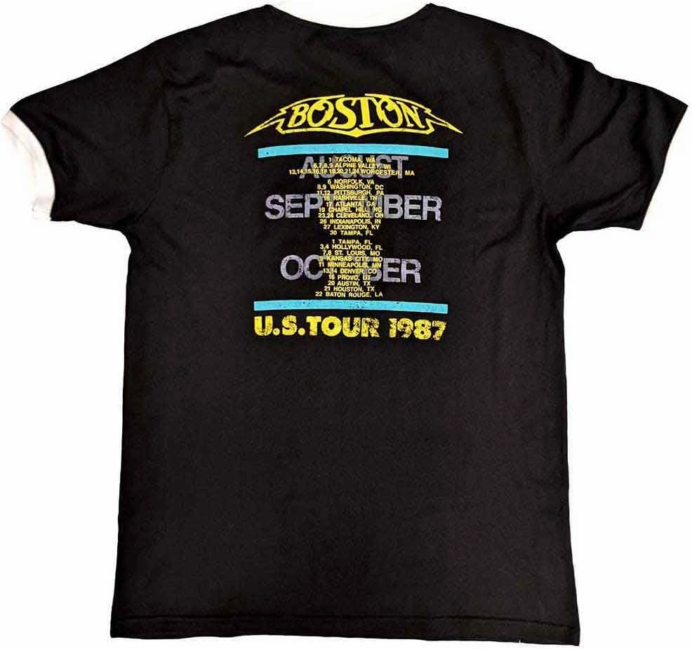 Boston Us Tour '87 Ringer T Shirt