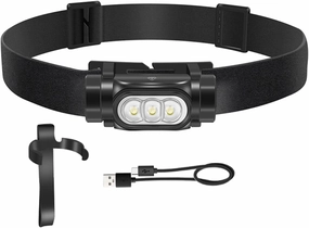 Bright LED Headlights USB Rechargeable Headlamps Flashlight Waterproofs Head Lamp Small Powerful Flashlight Headlamps