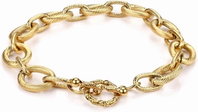 Cable Bracelet for Women Circle Bangle Rolo Chain Link Bracelets Designer Inspire Silver Gold Bracelets
