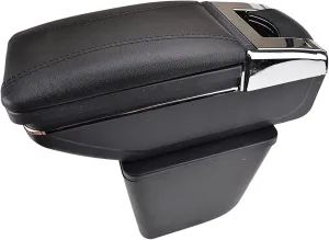 Car Center Console Armrest Storage Box for Nexia Daewoo Kalos Gentra 2003-2011 Revon R3,Center Console Handrail Storage Parts Car Interiors Accessories