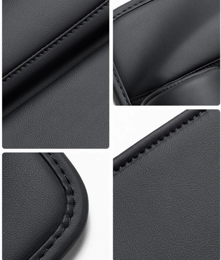 Car Seat Gap Filler Organizer for BMW 3er G21 Touring 2019-2022, Leather Cup Holder Crevice Bag Front Seats Center Console Side Storage Box for Cards Keys,D