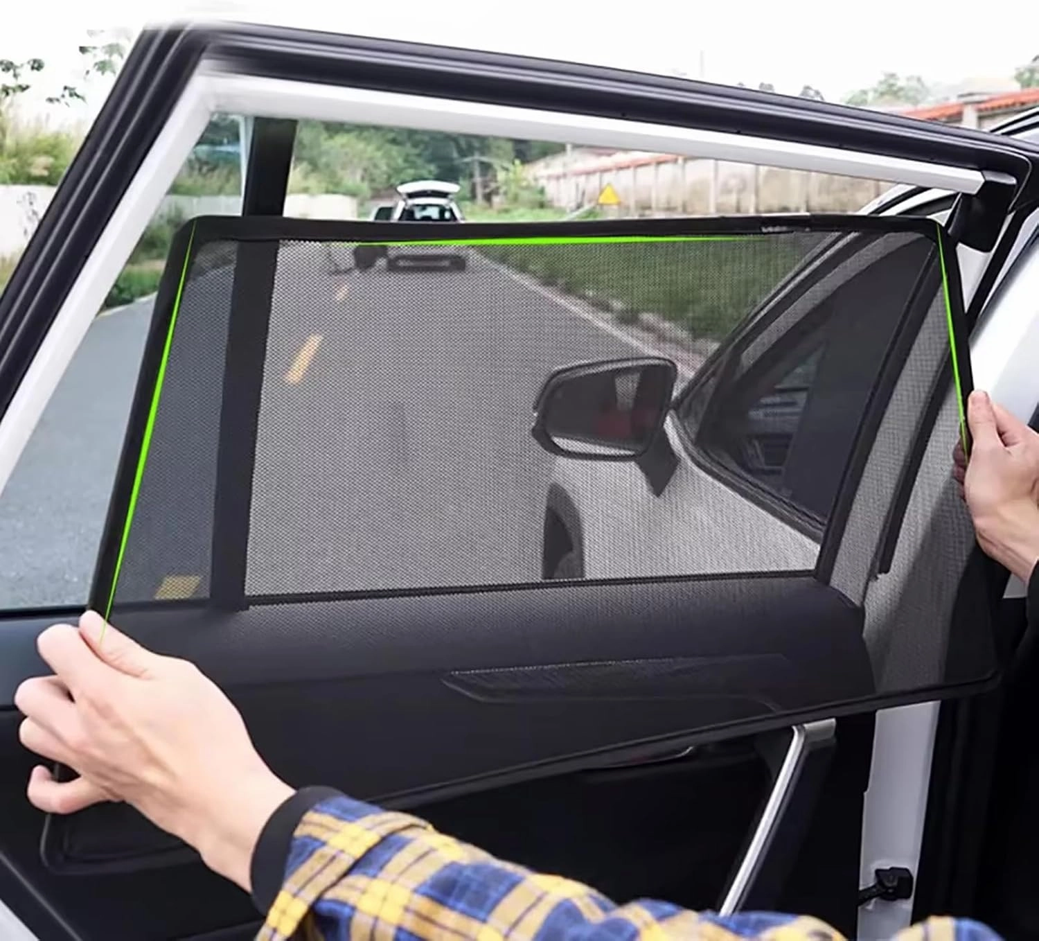 Car Side Window Sunshades for Maxus Star H Pickup 2023 ,Automotive Window Tint Shades,Quick Install,Block UV and Protect Privacy,Rear 2PCS