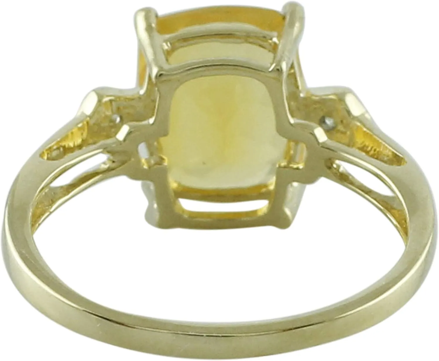 Carillon Fire Opal Cushion Shape 8X10MM Natural Earth Mined Gemstone 925 Sterling Silver Ring Unique Jewelry (Yellow Gold Plated) for Women & Men