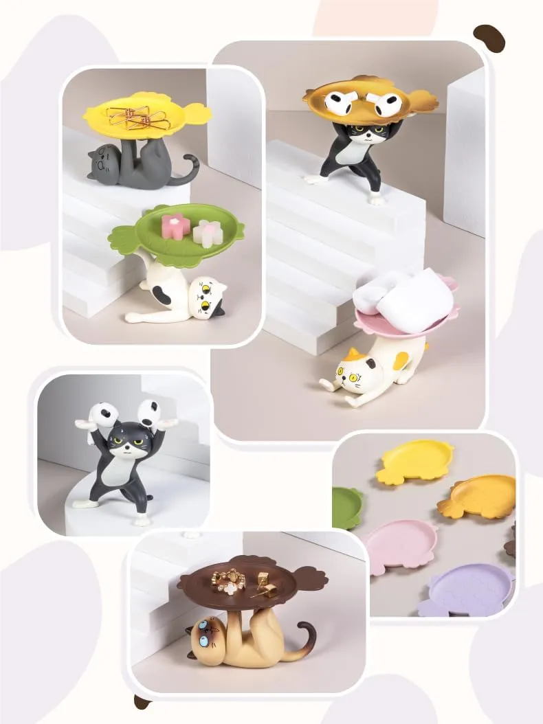 Cat You That Cat Blind Box Cute Figures 6PCs Kawaii Random Design Collectible Toys Desk Accessories