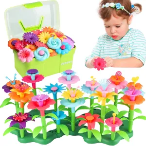 CENOVE Toddler Toys for 3 4 5 6 Years Old Boys Girls,Upgrade DIY Building Blocks Stacking,STEM Educational Kids Toys Brain Development Preschool Kindergarten Arts and Crafts Toy with Storage Box