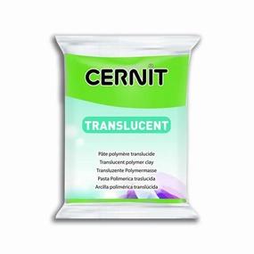 Cernit 56g Translucent Lime Green 605