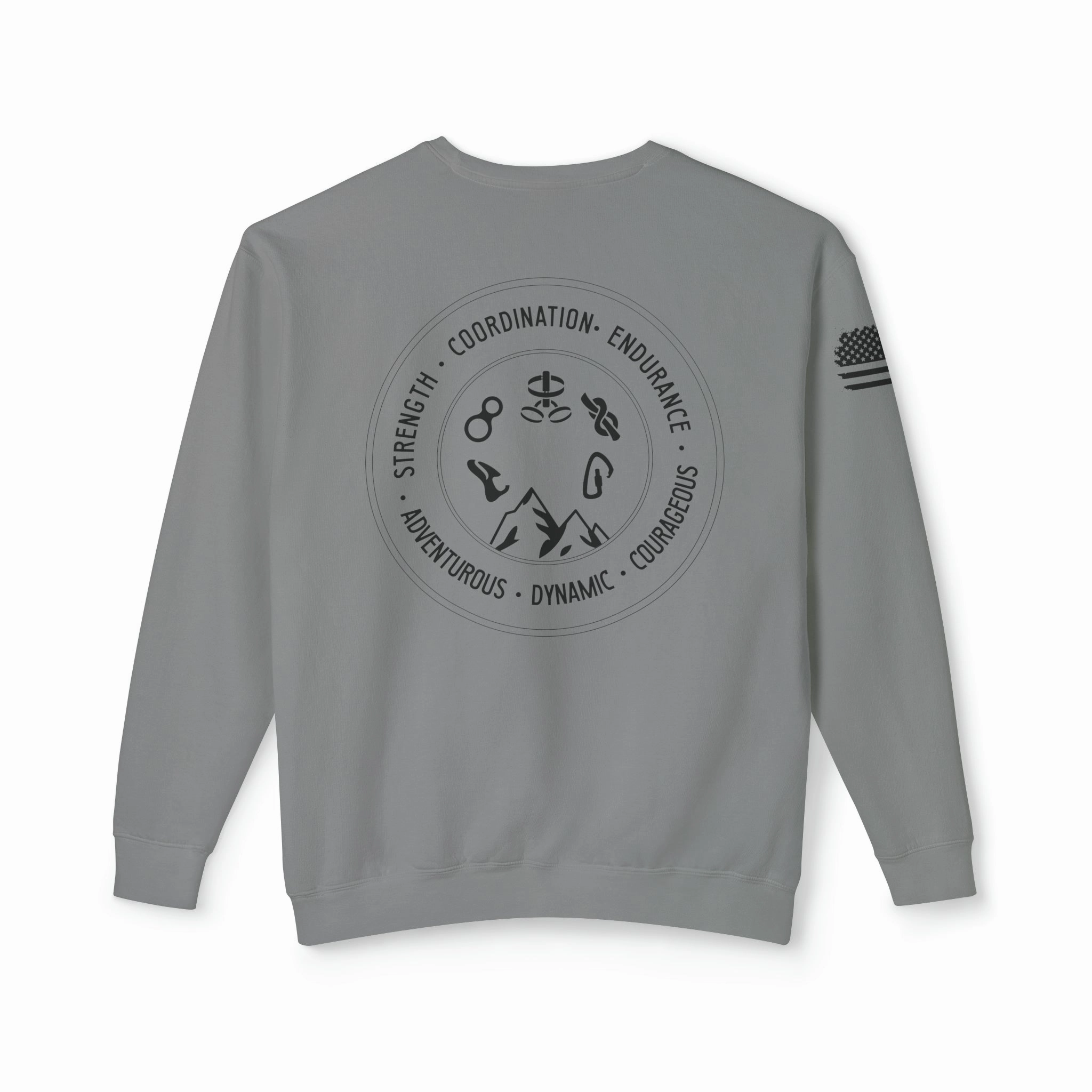 Chalklife - Climbing Stamp Unisex Lightweight Crewneck Sweatshirt