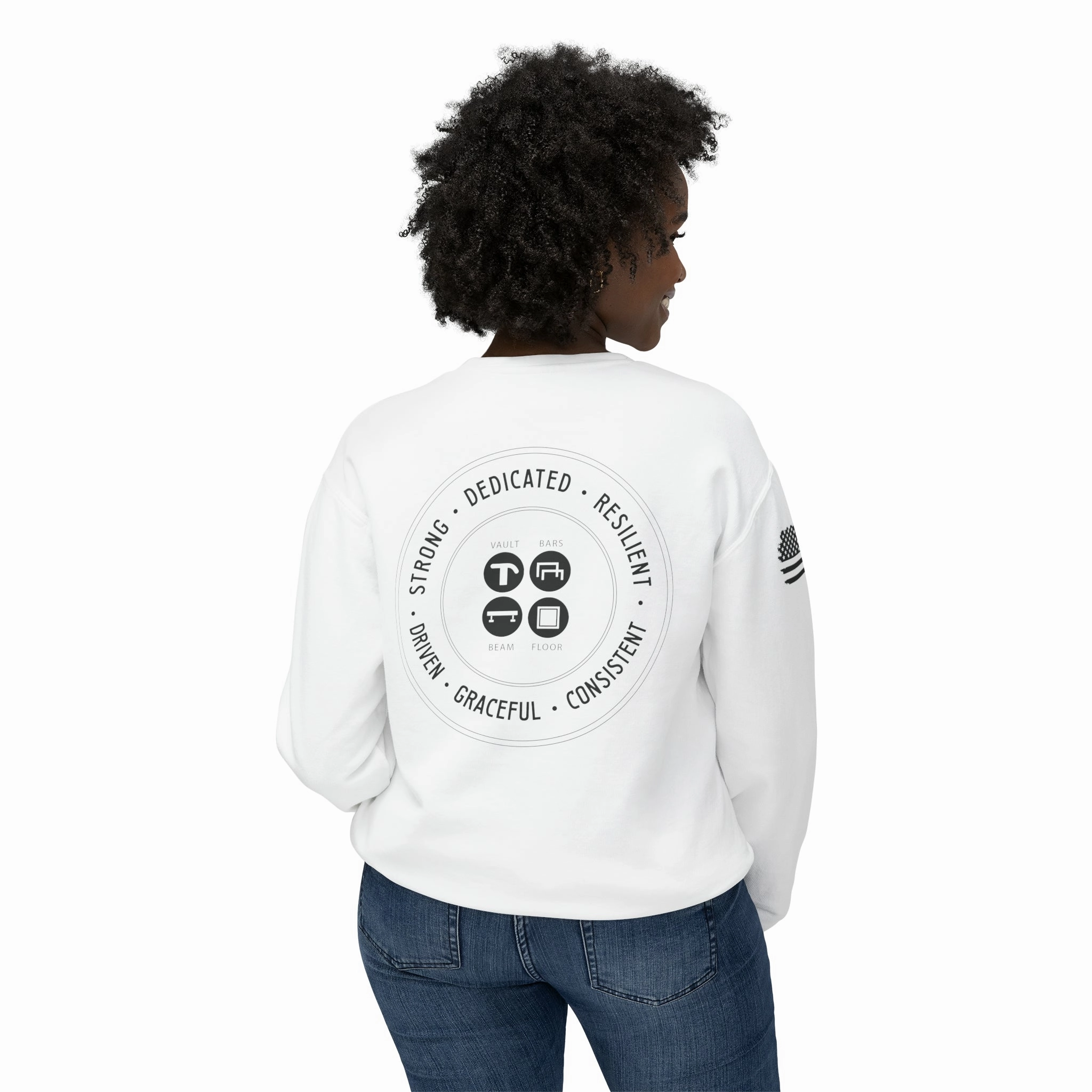 Chalklife - Women's Stamp Lightweight Crewneck Sweatshirt