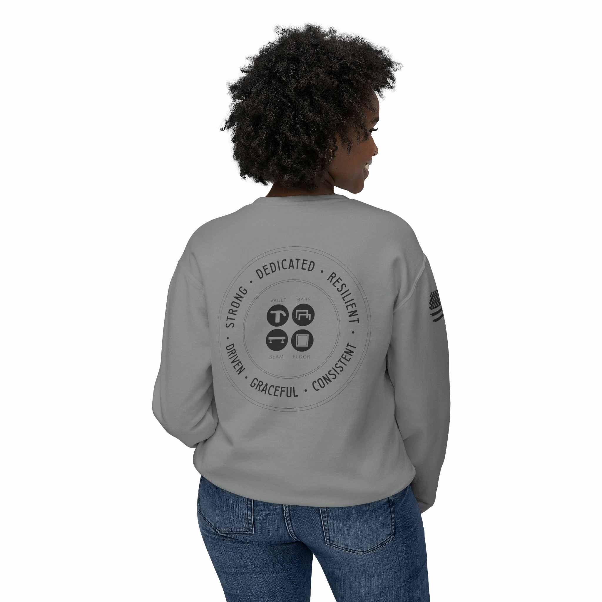 Chalklife - Women's Stamp Lightweight Crewneck Sweatshirt