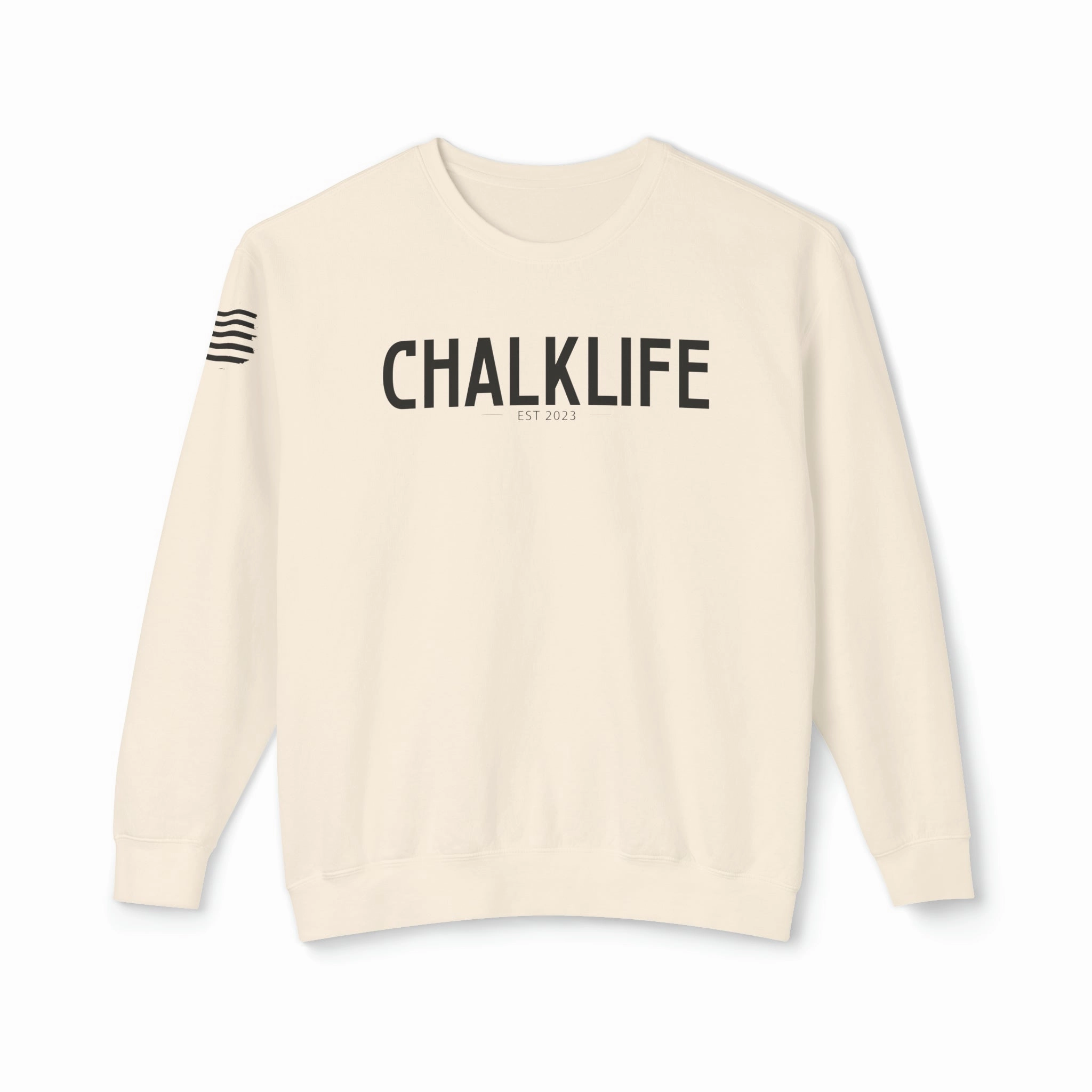 Chalklife - Women's Stamp Lightweight Crewneck Sweatshirt