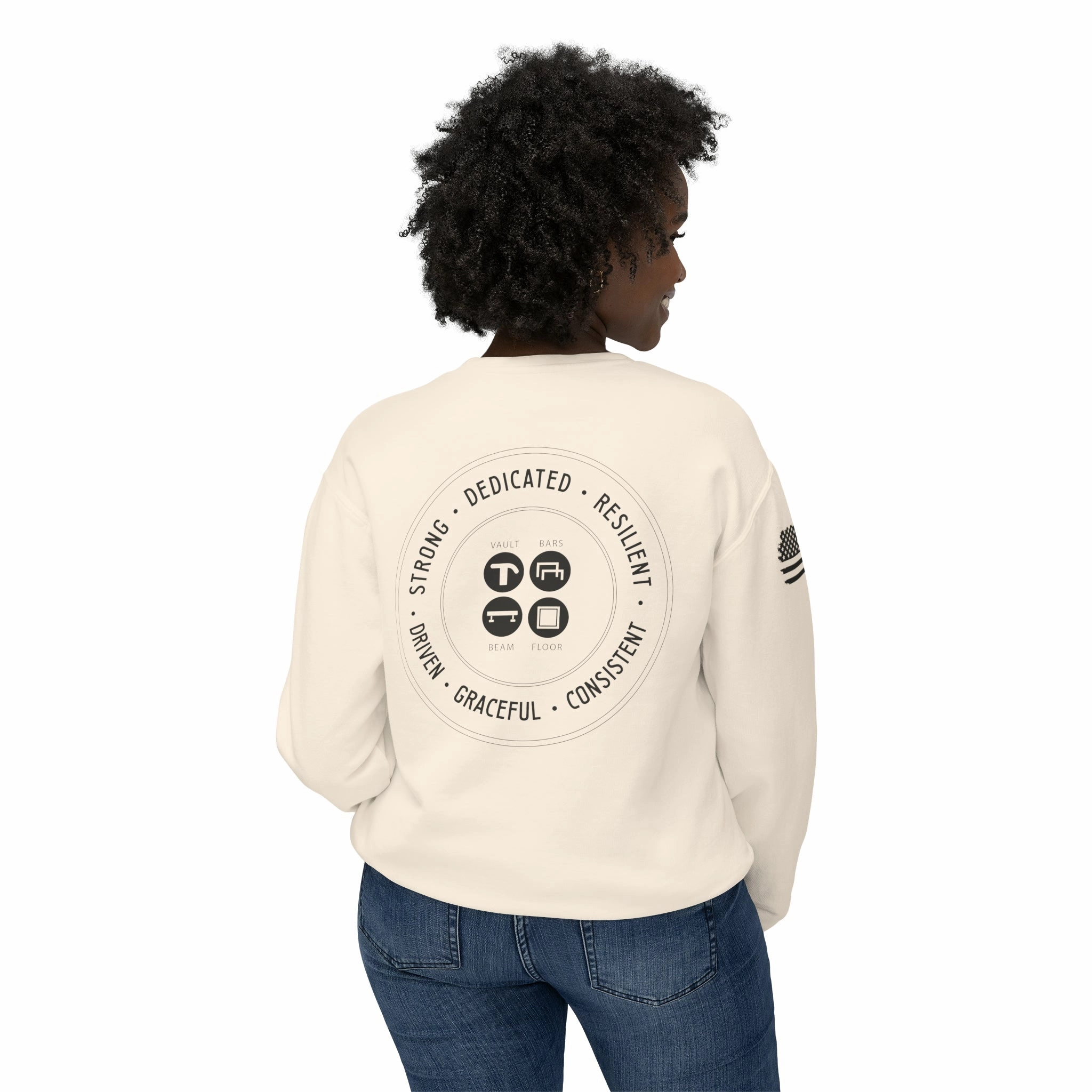 Chalklife - Women's Stamp Lightweight Crewneck Sweatshirt