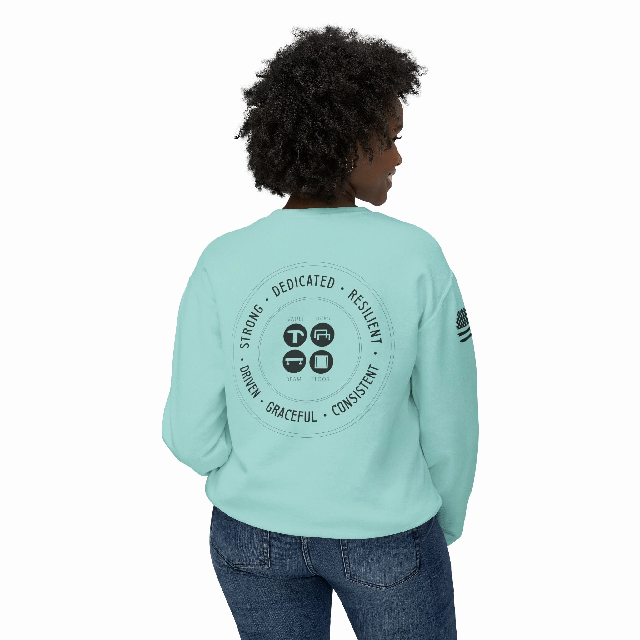 Chalklife - Women's Stamp Lightweight Crewneck Sweatshirt