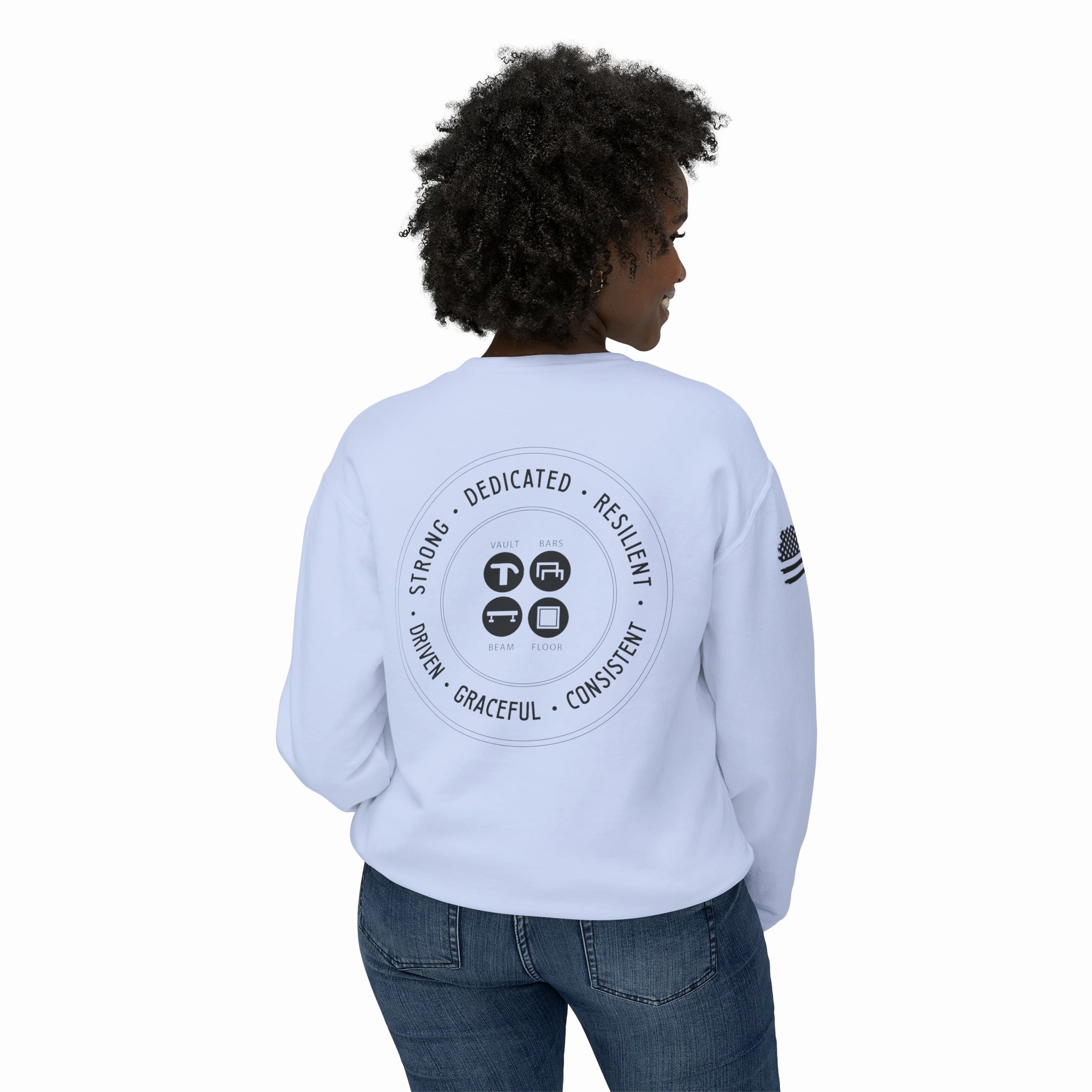 Chalklife - Women's Stamp Lightweight Crewneck Sweatshirt