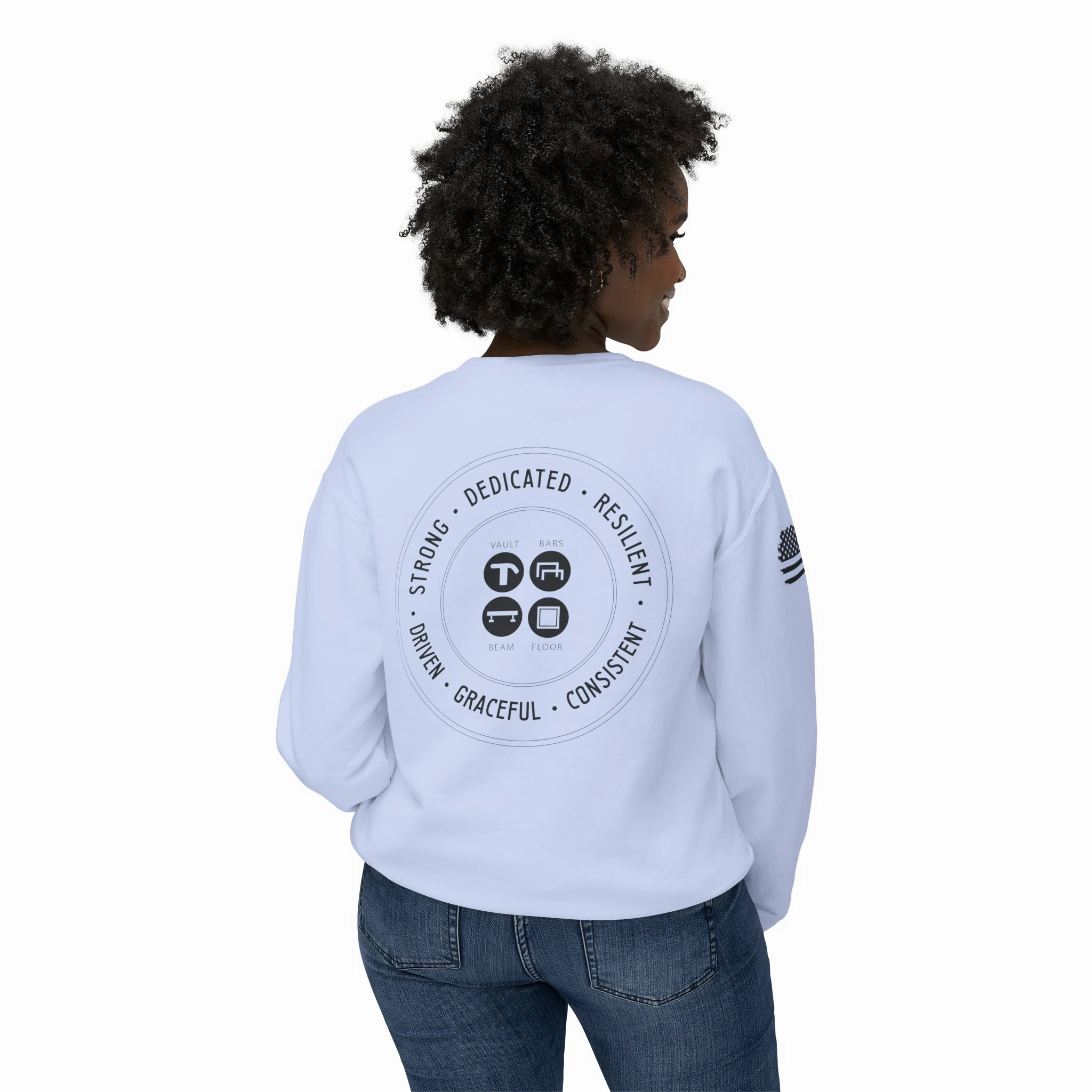 Chalklife - Women's Stamp Lightweight Crewneck Sweatshirt