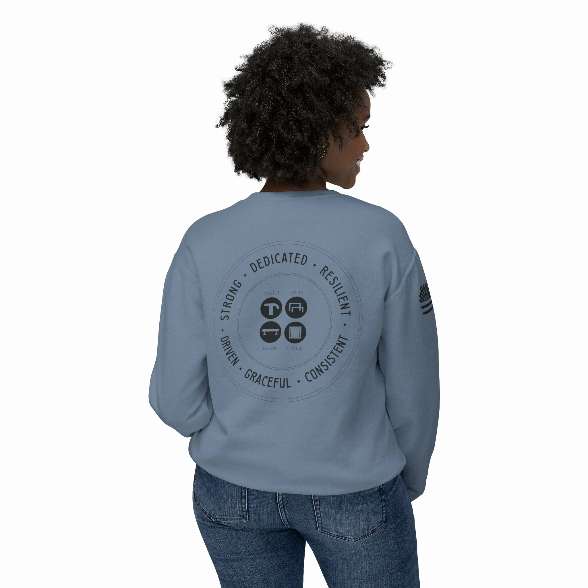 Chalklife - Women's Stamp Lightweight Crewneck Sweatshirt