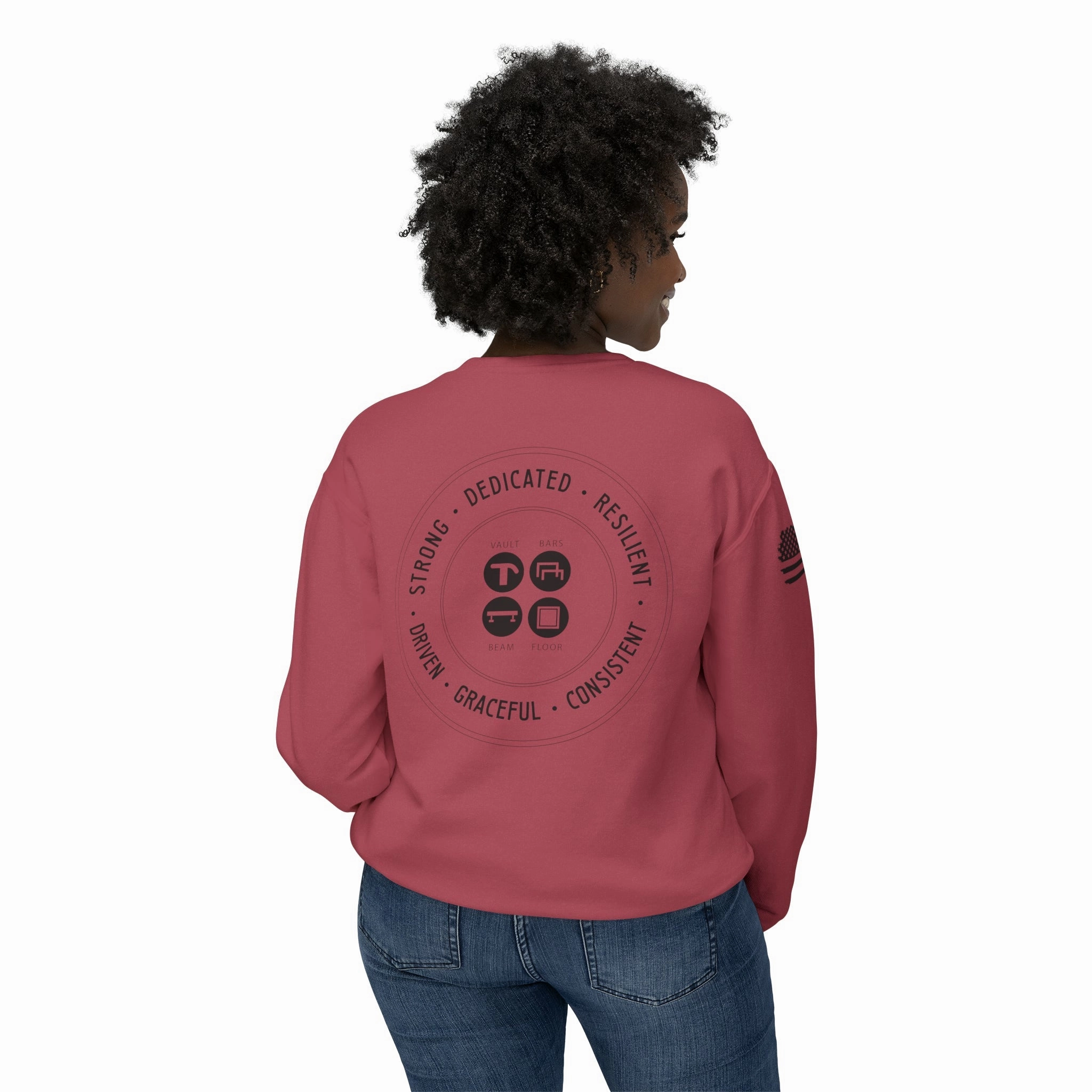 Chalklife - Women's Stamp Lightweight Crewneck Sweatshirt