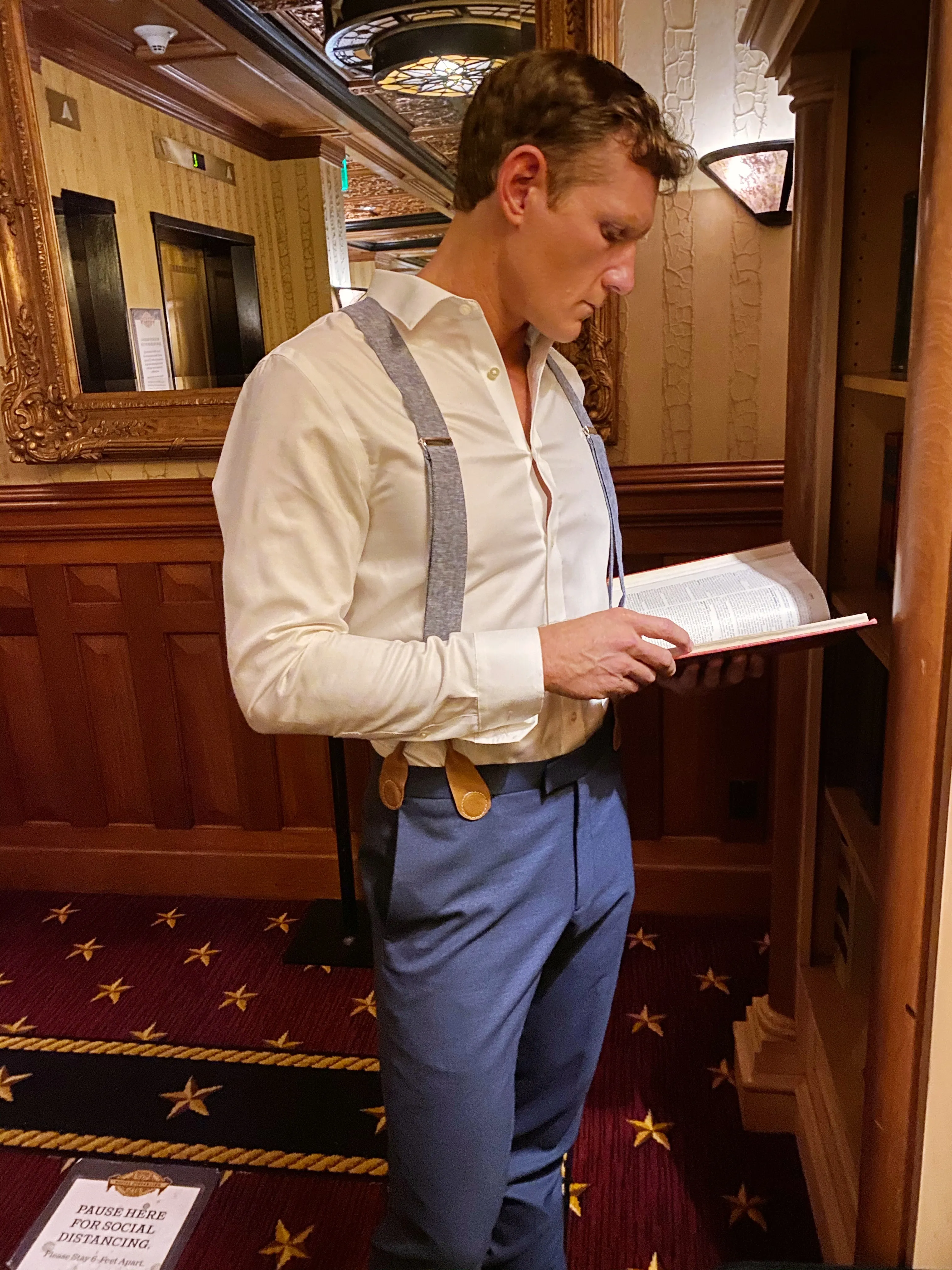 Cherry Red Magnetic Clasp Suspenders – The Best Alternative to Clip-Ons | Heritage American Wedding Menswear