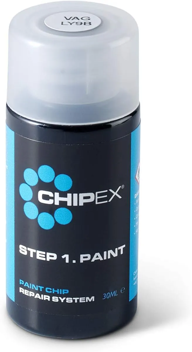 Chipex | Premium Touch-Up Automotive Paint Kit Compatible with Maserati, Color 180757 Grigio Fiamma Fendi | Touch Up Paint Kit & Car Paint Scratch Remover | Includes Paint Brush Kit | Plus Kit