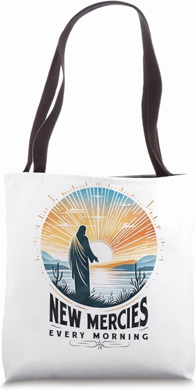 Christian sayings Jesus cross chest faith cross Tote Bag