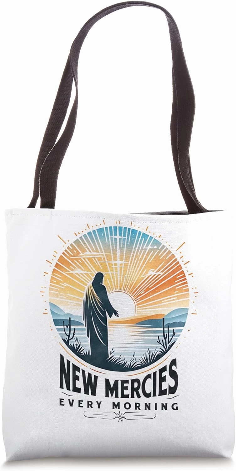 Christian sayings Jesus cross chest faith cross Tote Bag