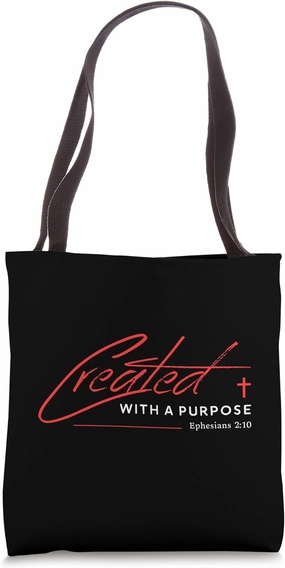 Christian Sayings Jesus Cross Chest Faith Cross Tote Bag